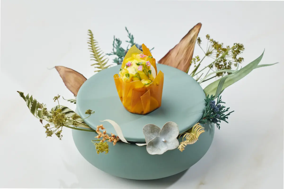 ▲AW Restaurant結合台灣秋季的颯爽以及各國餐飲經驗，匠心獨運打造自然與美味的盛宴。（圖／晶英國際行館提供）