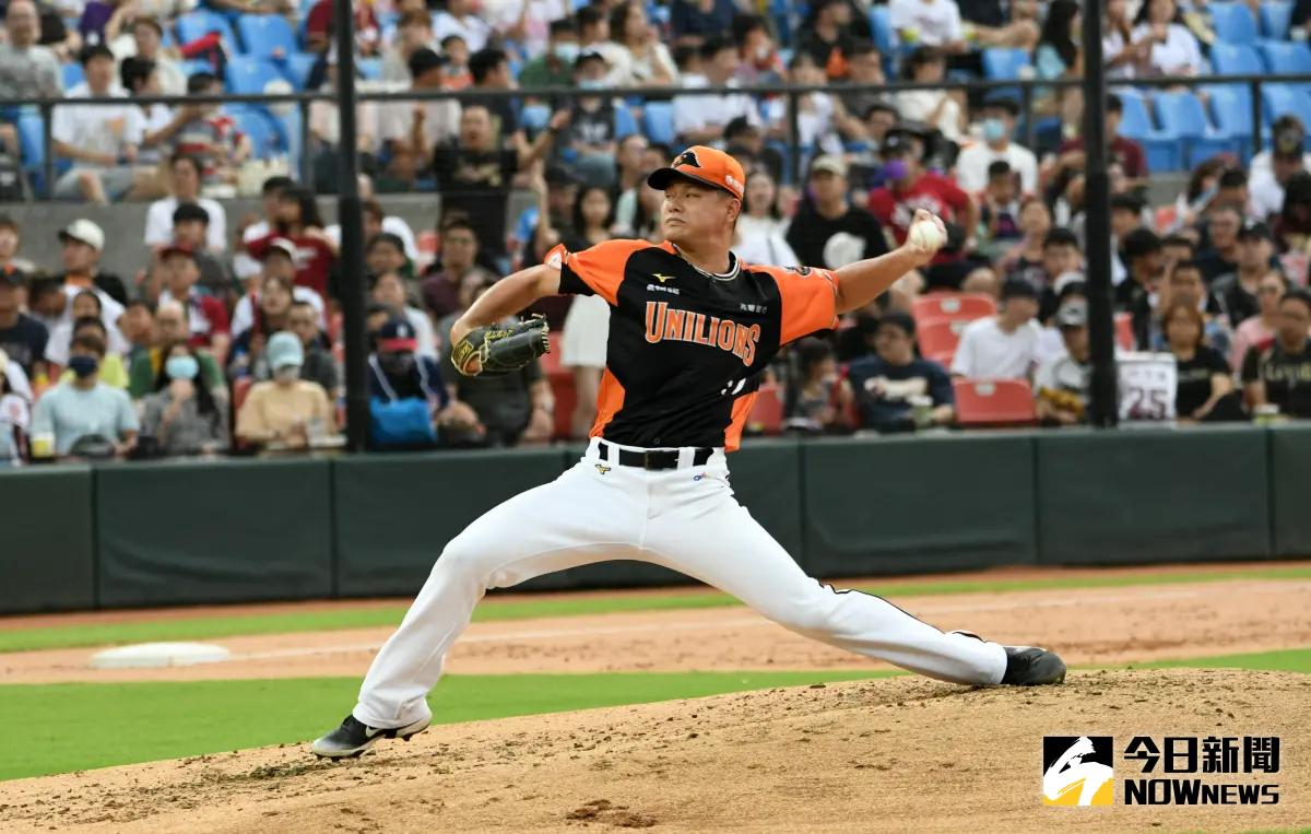 ▲統一獅在28日季後挑戰賽於主場台南迎戰樂天桃猿，台南棒球場今需注意有零星陣雨。（圖／記者林調遜攝）