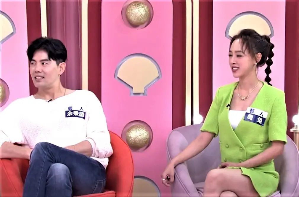 ▲余秉諺（左）表示自己過去拍戲曾經差點溺斃。（圖／三立提供）