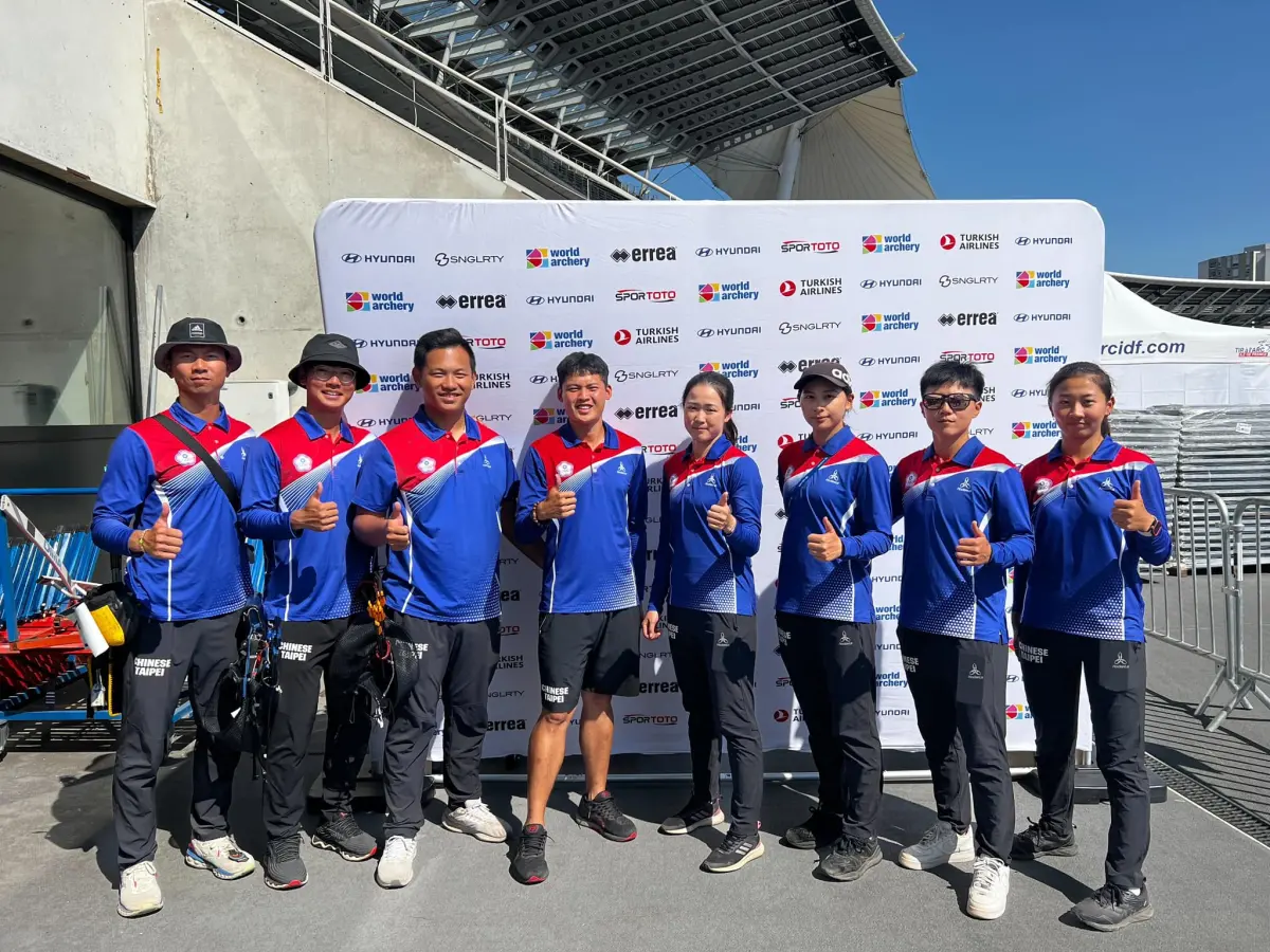 ▲射箭世界盃巴黎站，台灣反曲弓男、女團和混雙皆銀恨。（圖取自中華射箭協會臉書粉絲團）