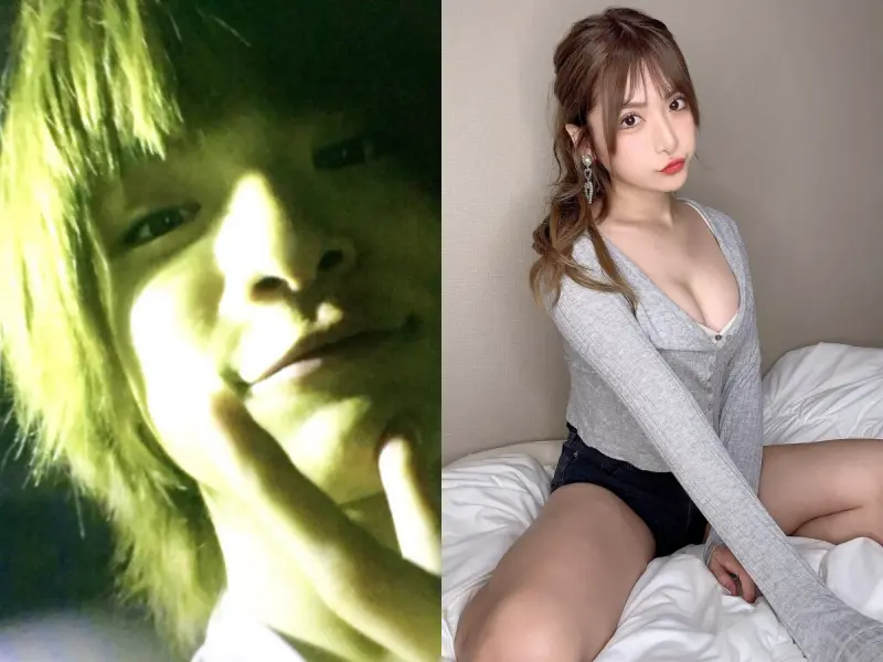 ▲日本最美變性人Mei 17歲的男兒身比較秀氣。（圖／翻攝Mei推特、IG）