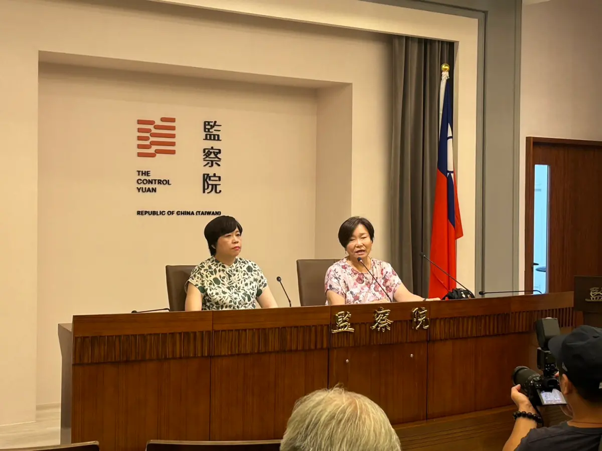 ▲監察院今糾正外交部、高檢。圖為監察委員紀惠容、葉大華。（圖／記者林怡昕攝，2023.08.21）