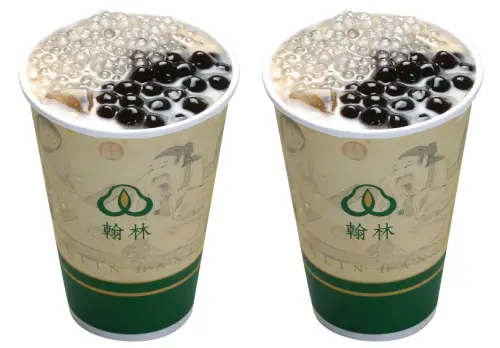 ▲翰林茶館七夕一日限定特大杯熊貓珍奶買1送1，今（21）日開放搶券。（圖／業者提供）