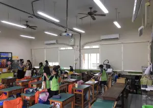 竹市啟動「校園降溫計畫」　國中小學班班有冷氣空氣變清新

