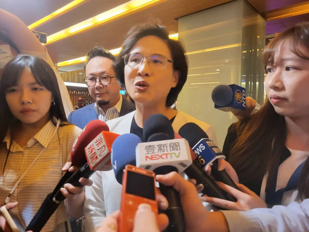 ▲鄭麗君強調，目前她沒有選舉規劃。（圖／記者陳佩君攝，2023.08.22）