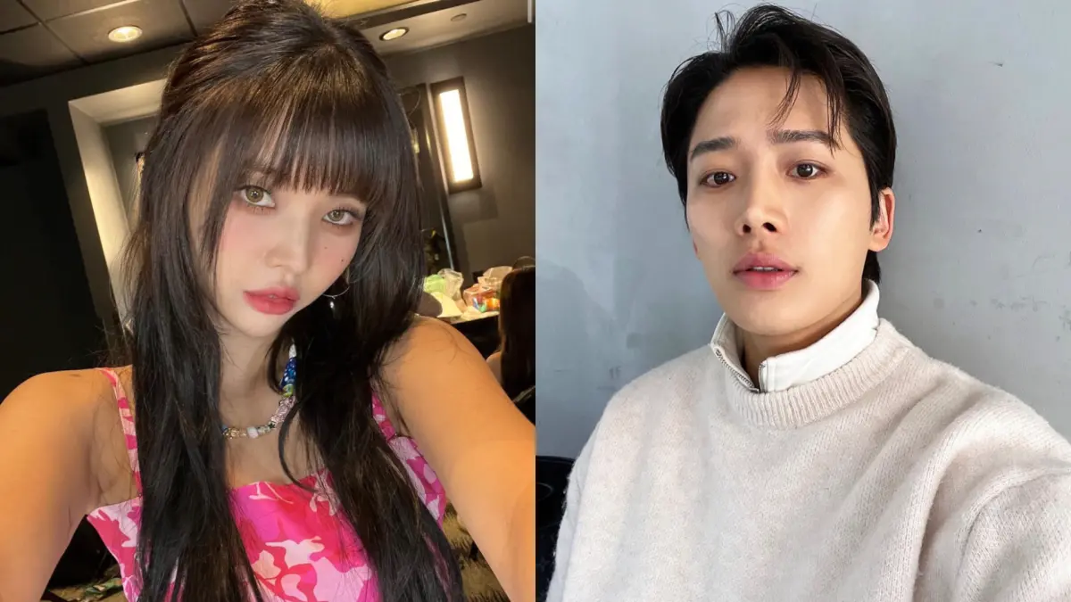 ▲(G)I-DLE田小娟（左圖）疑似與《單身即地獄》文世勳交往。（圖／翻攝自tiny.pretty.j、moon_sehoon IG）