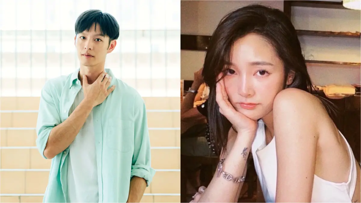 ▲王淨（右）遭傳「走後門狂接戲」駁斥，男友曹佑寧（左）罕見發聲護愛。（圖／百薇國際娛樂、王淨IG）