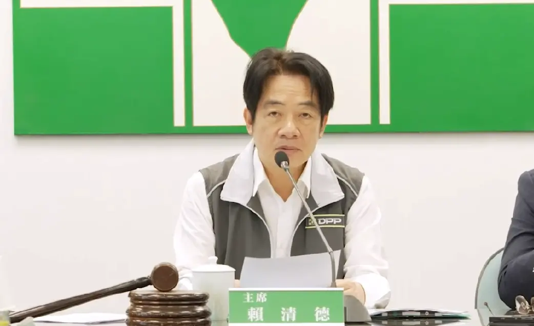 ▲民進黨主席賴清德今出席中常會。（圖／民進黨提供）