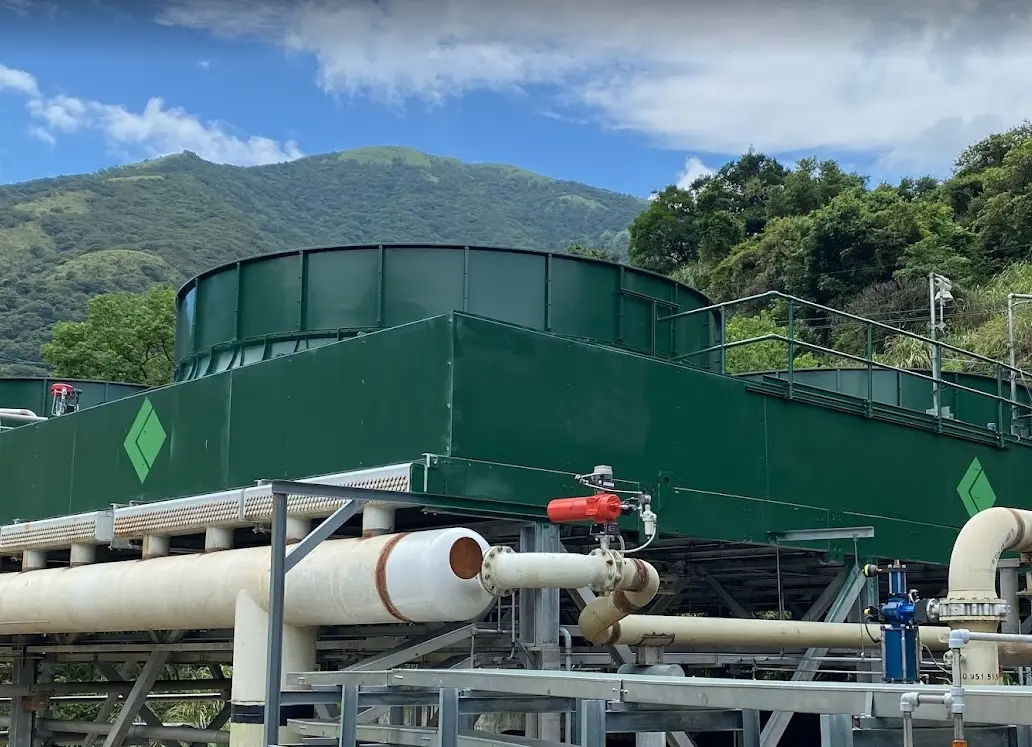 ▲金山區四磺子坪完成設置地熱能發電設備。（圖 ／新北市政府經濟發展局提供）