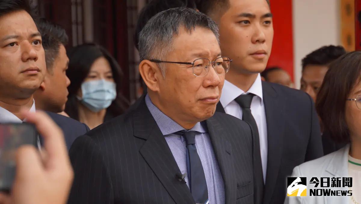 ▲邱顯智批民眾黨地方黨部染黑，民眾黨主席柯文哲表示，黨公職一定符合標準。(資料照／記者呂炯昌攝)