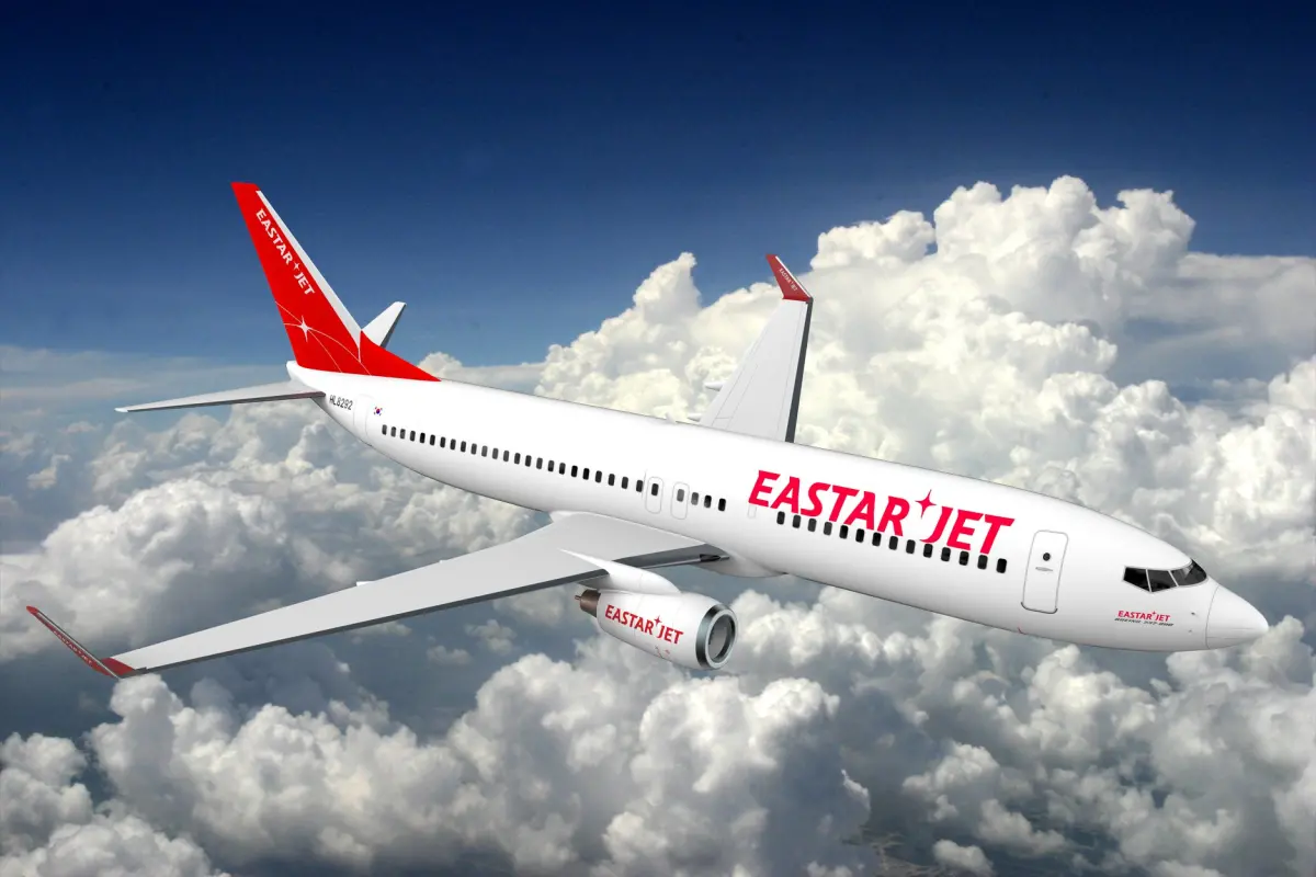 ▲易斯達航空復飛韓國首爾，9月2日「台北（松山）－首爾（金浦）」航線，驚喜促銷下殺999元，接下來11月「桃園－仁川」、12月「桃園－清州」也將陸續恢復，常年每班都有促銷機票。（圖／取自韓國易斯達航空臉書）