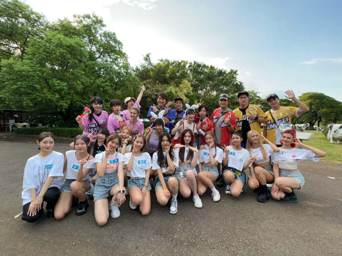 ▲14位高人氣的《未來少女》成員到節目《飢餓遊戲》擔任關主。（圖／中視提供）