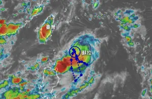 天氣預報／蘇拉颱風動態1圖看懂！強度持續增強　對台灣影響出爐
