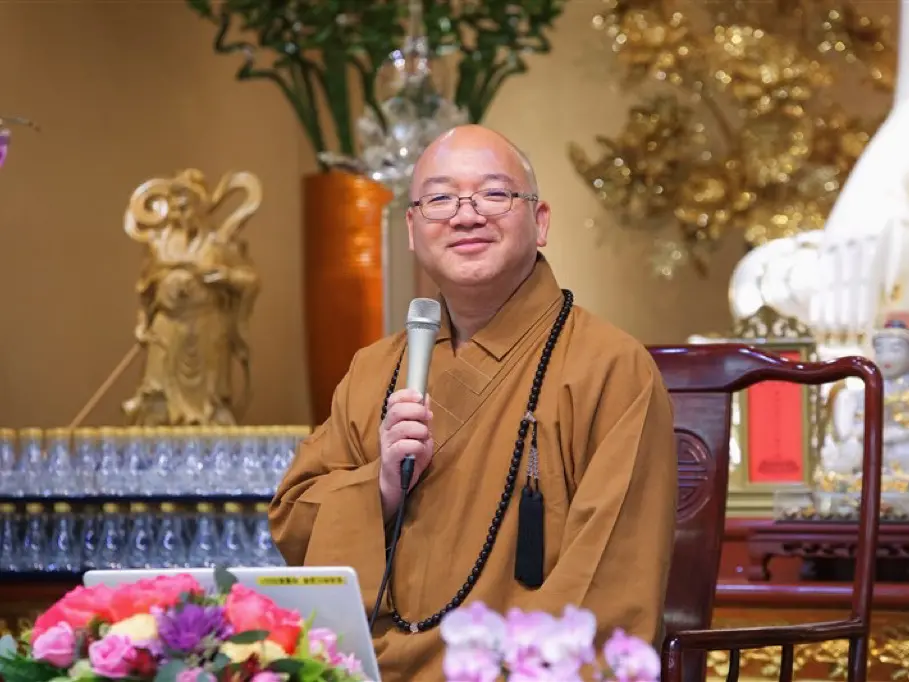 ▲心保和尚傳承星雲大師為佛光山依止大和尚。（圖／佛光山提供）