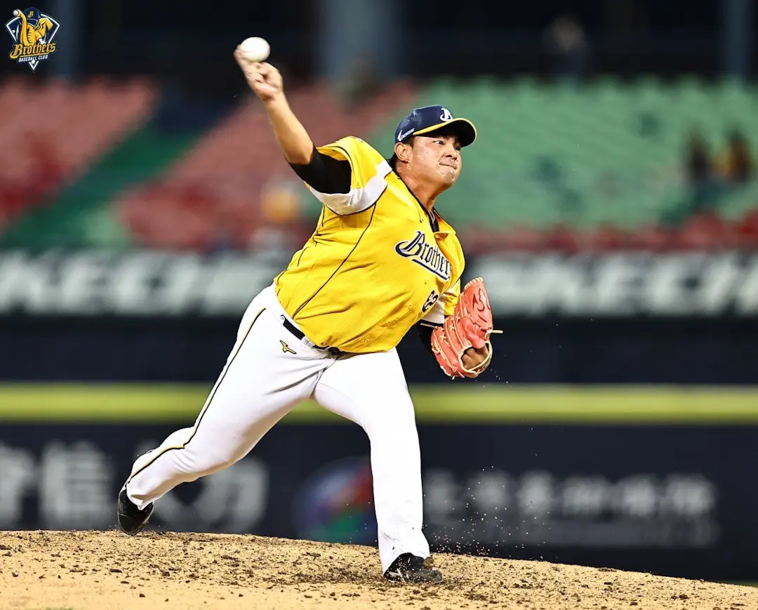 ▲中信兄弟陳琥中繼2局無失分，幫助兄弟以7:0完封味全龍。（圖／兄弟提供）