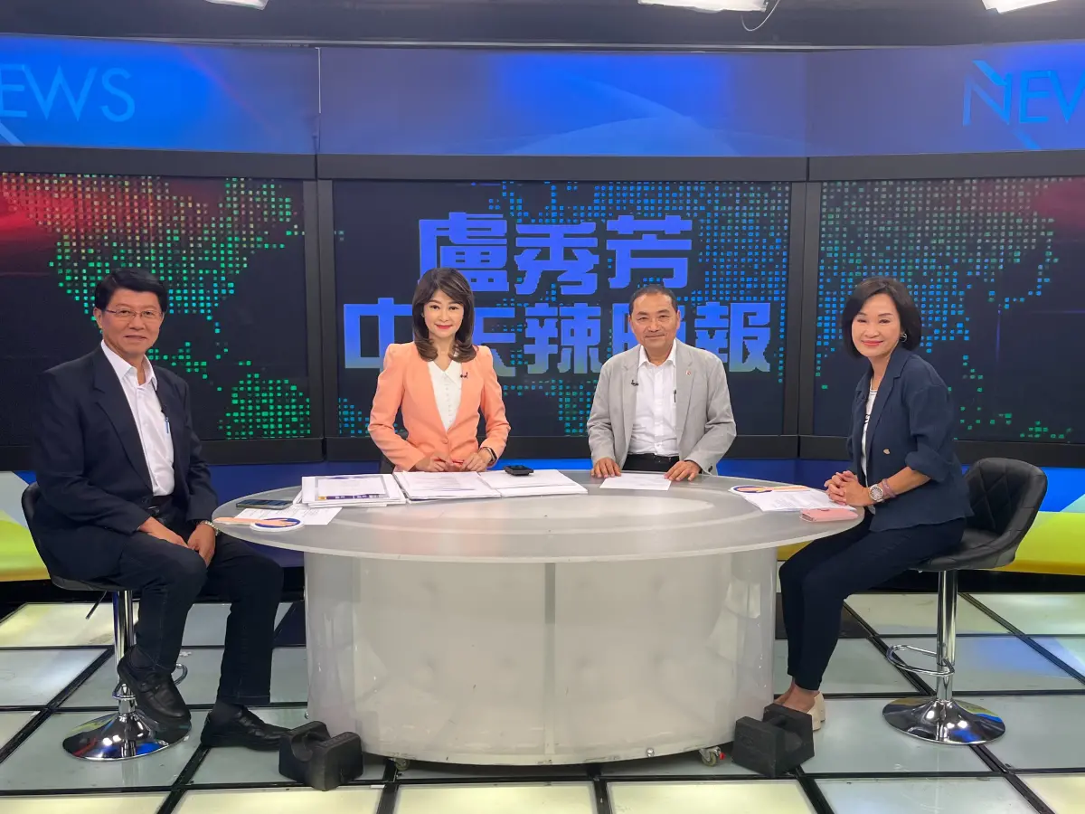 ▲侯友宜今日接受中天專訪。（圖／侯友宜辦公室提供）