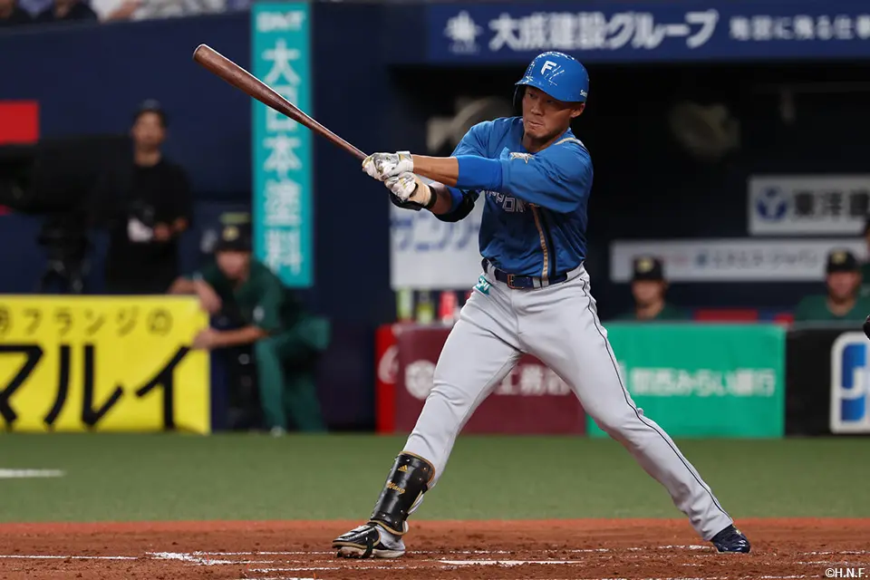 ▲火腿隊「台灣大王」王柏融，幫助火腿險勝西武。（圖／火腿官網）