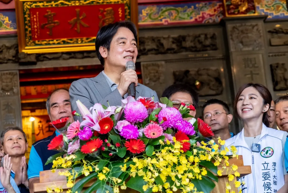 ▲針對郭台銘參選一事，周玉蔻呼籲，綠營千萬不要掉以輕心。（圖／謝子涵提供，2023.08.26）