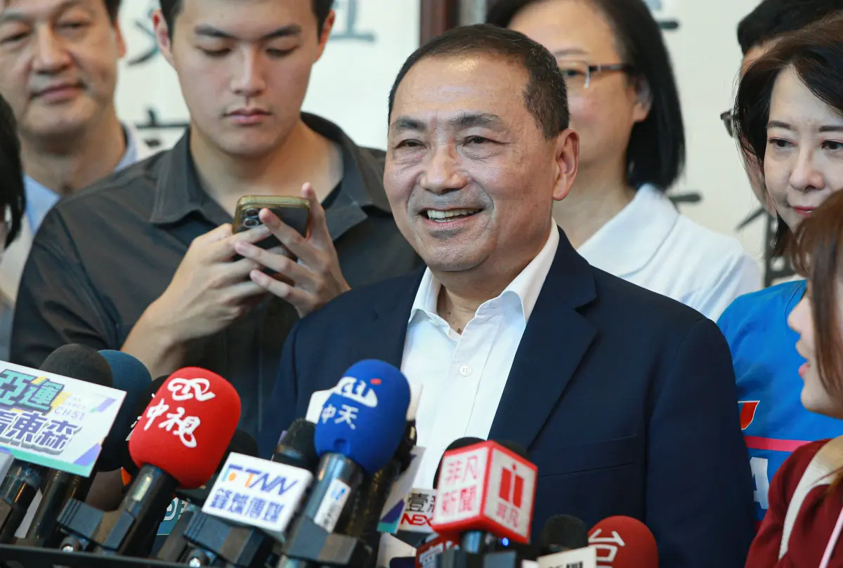 ▲國民黨總統參選人侯友宜的副手人選目前有4位被點名。（圖／記者葉政勳攝）
