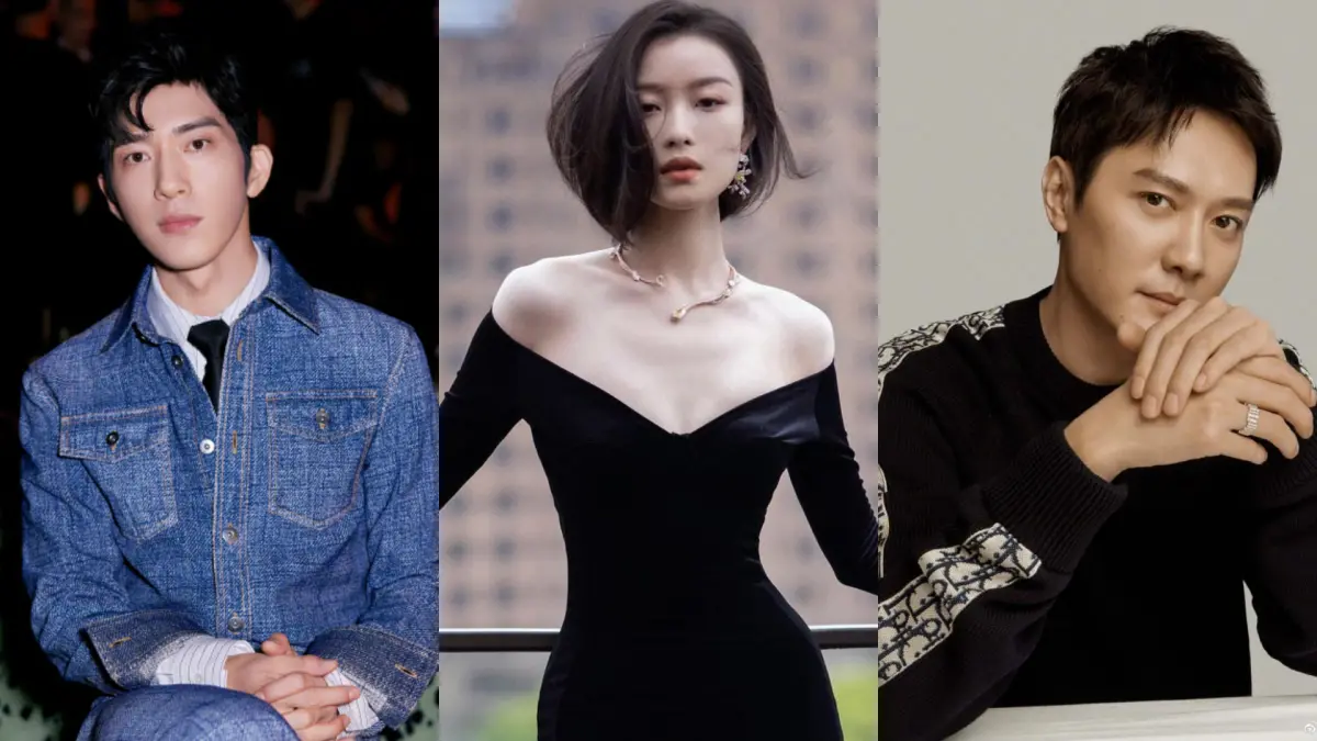 ▲《消失的她》主演之一倪妮（中），曾與井柏然（左）、馮紹峰有過一段情。（圖／翻攝自倪妮IG，井柏然、馮紹峰微博）