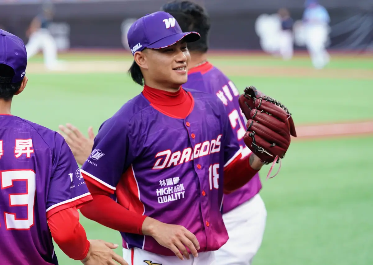 ▲味全龍「火球男」徐若熙睽違674天一軍登板，自認表現還有一點落差。（圖／味全龍提供）