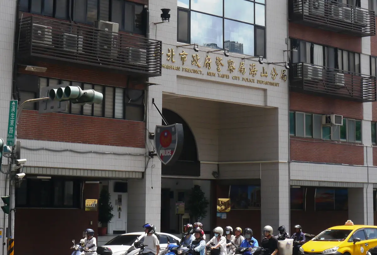 ▲新北市海山警分局江翠派出所一名女員警身體不適想請假，豈料遭到黃姓所長刁難，後續她檢查出癌症末期，引發基層不滿。（圖 ／記者吳嘉億攝，2023.08.28）