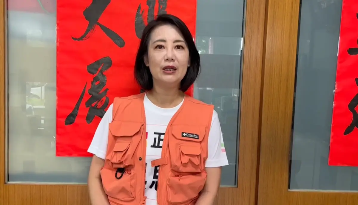 ▲對於郭台銘宣布參選總統，吳思瑤表示尊重並給予祝福，但也直言其身邊的團隊都是烏合之眾。（圖／吳思瑤辦公室提供）