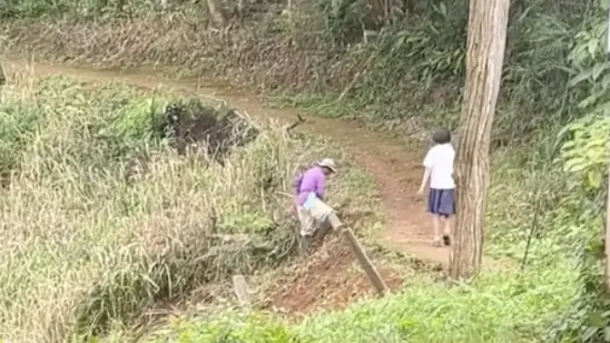 ▲有一名女學生請求打包學校剩下午餐回家，竟是為了給母親享用。（圖／翻攝自抖音）