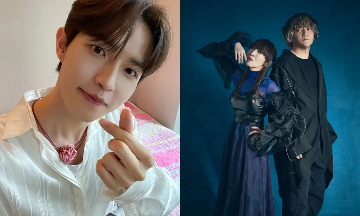 ▲韓星金在煥（左）跟日團angela將於10月、11月來台會粉絲。（圖／華藝娛樂、好玩國際文化）