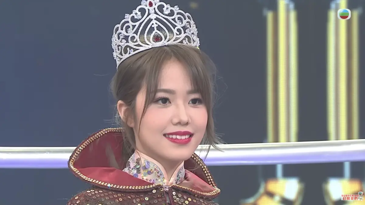 ▲奪得2023年港姐冠軍的莊子璇，另有「港版IU」的封號，在賽前就是奪冠大熱門。（圖／翻攝自「TVB (official)」YT）