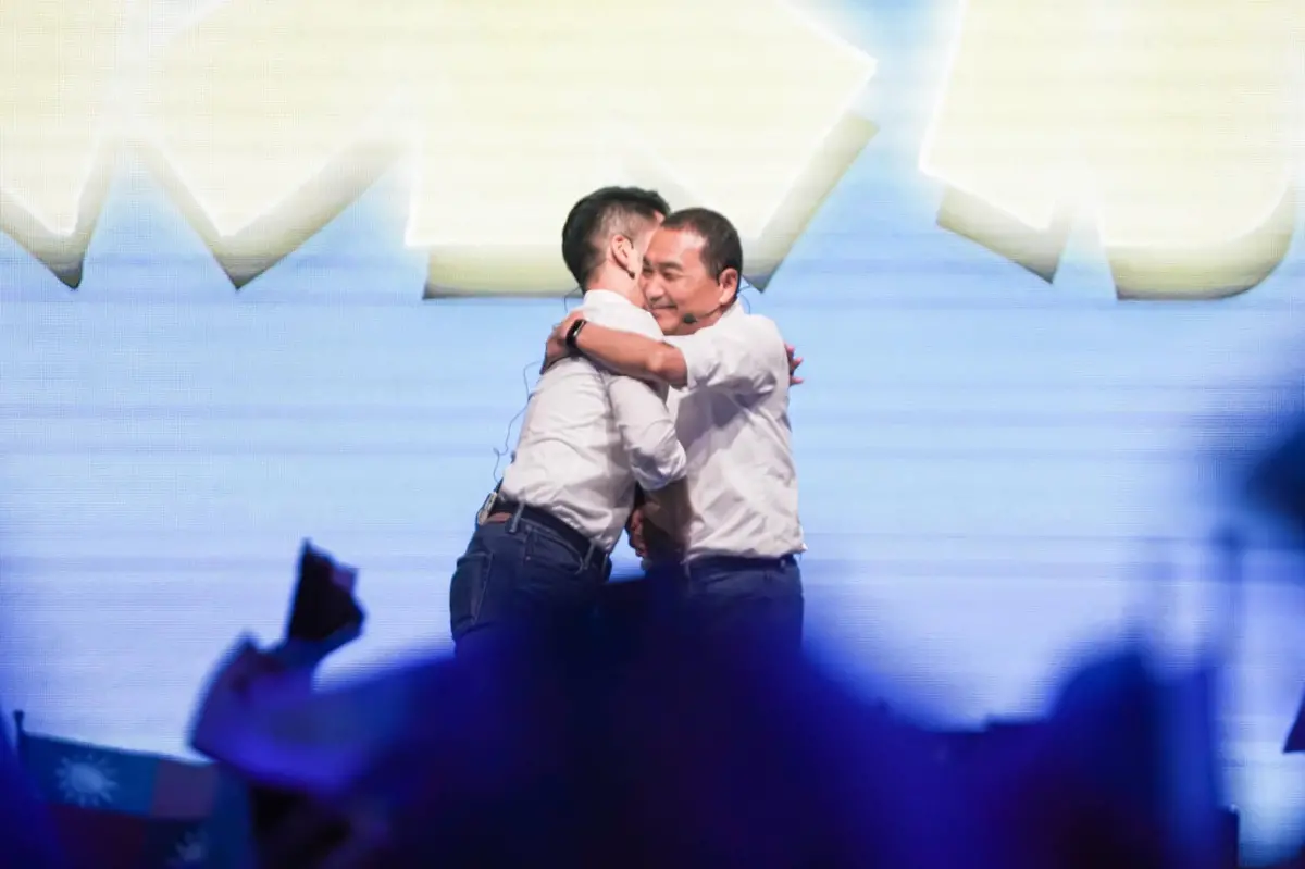 ▲蔣萬安晚間發聲力挺侯友宜。（圖／取自蔣萬安臉書）