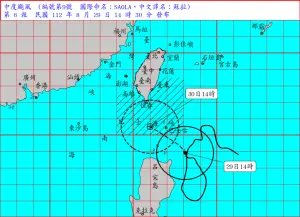 蘇拉颱風又「增強長胖」！今天17：30發布陸警　南台灣雨越晚越大
