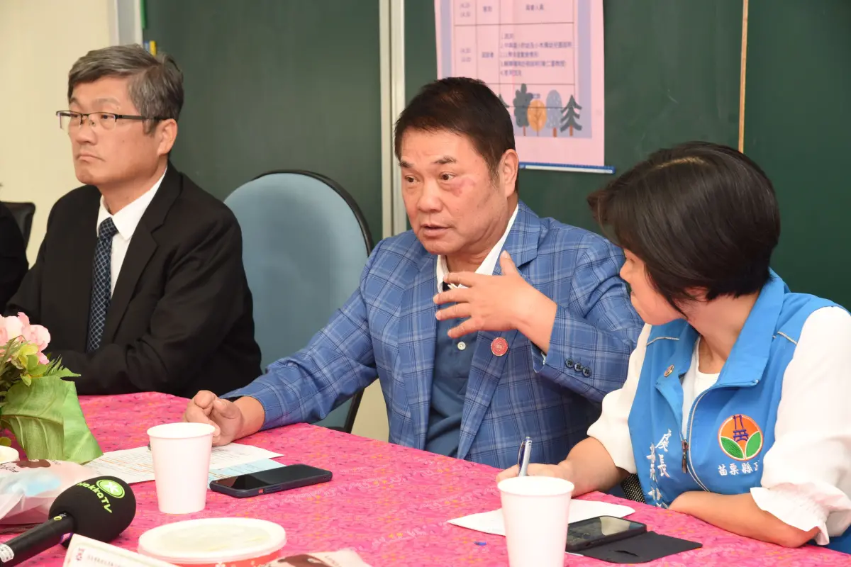 ▲鍾東錦說，苗栗縣客家人口比例高達62％，應肩負傳承客家文化及推廣客語為通用語的重責大任。（圖／苗栗縣政府提供）