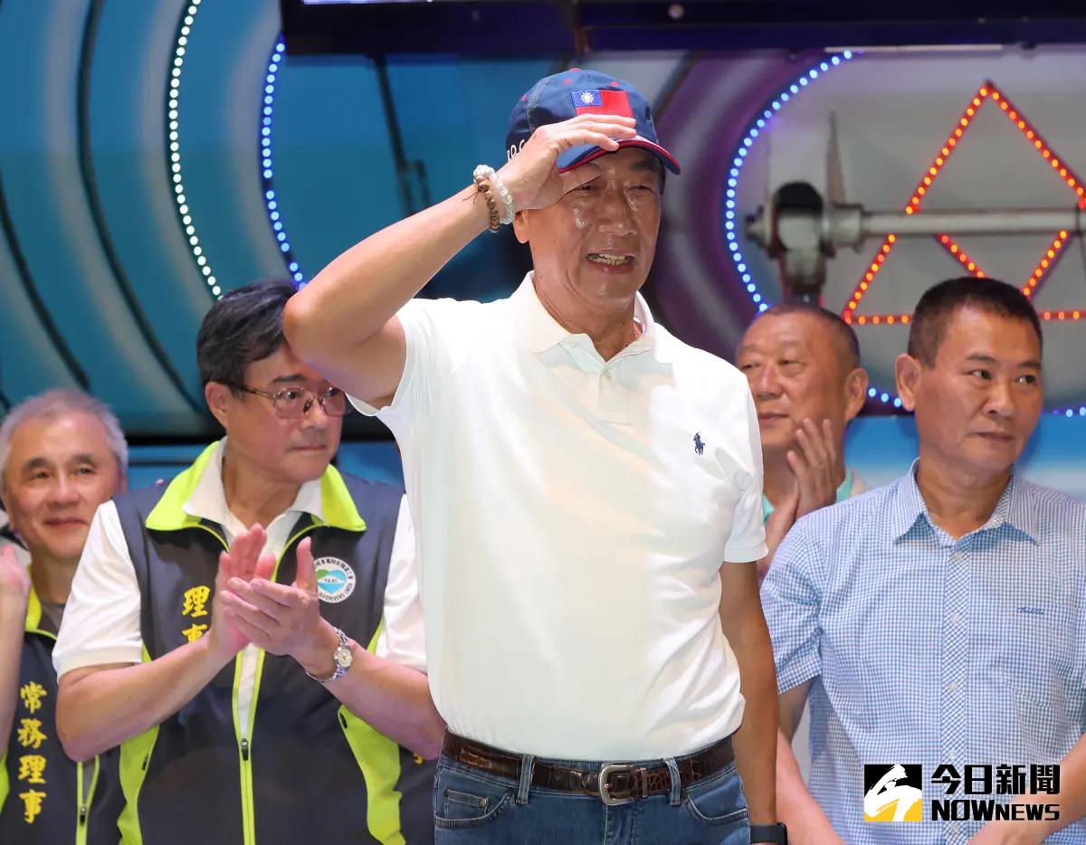 ▲郭台銘日前宣布參選總統，為選情增添變數。（圖／記者陳明中攝，2023.08.29）