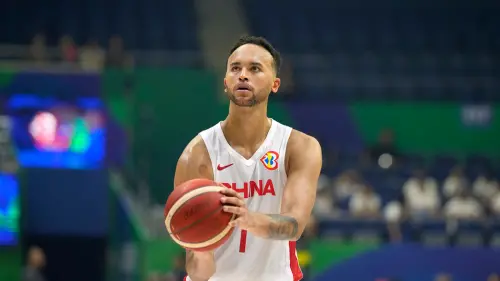 ▲中國在FIBA世界盃男籃小組賽最終戰將對上波多黎各，歸化球員李凱爾的表現受到關注。（圖／美聯社／達志影像）