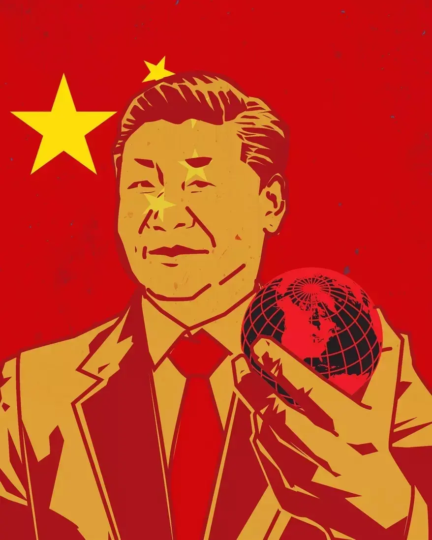 ▲外媒評論指出，在習近平的威權統治下，中共集權更趨明顯，更為中國經濟帶來沉重損失。（圖／翻攝自Washington Times）