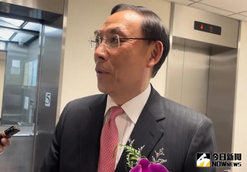 ▲法務部長蔡清祥說明徐錫祥的工作狀況及特質(圖/記者潘千詩攝,2023.08.30)