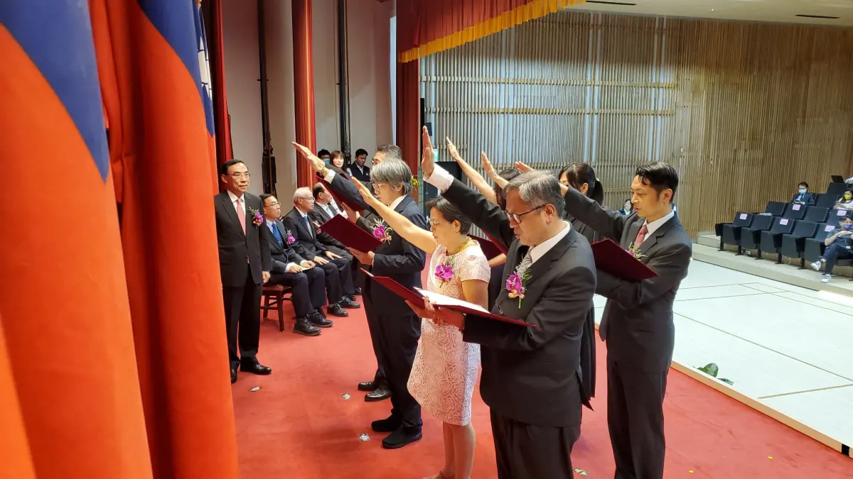 ▲交接宣誓（圖／行政執行署提供）