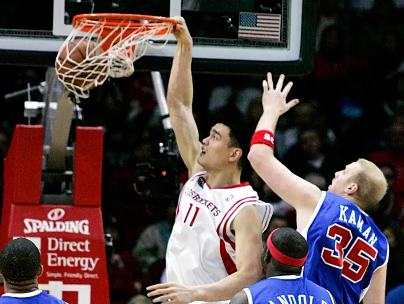 ▲姚明是中國球員在NBA表現最佳的選手。（圖／美聯社／達志影像）