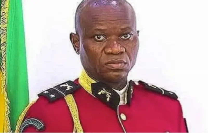 ▲恩古瑪（Brice Oligui Nguema）過去是中非國家加彭強人領袖底下忠心耿耿的將領，卻於現在的軍事政變中背叛了強人之子。（圖／翻攝自網路）