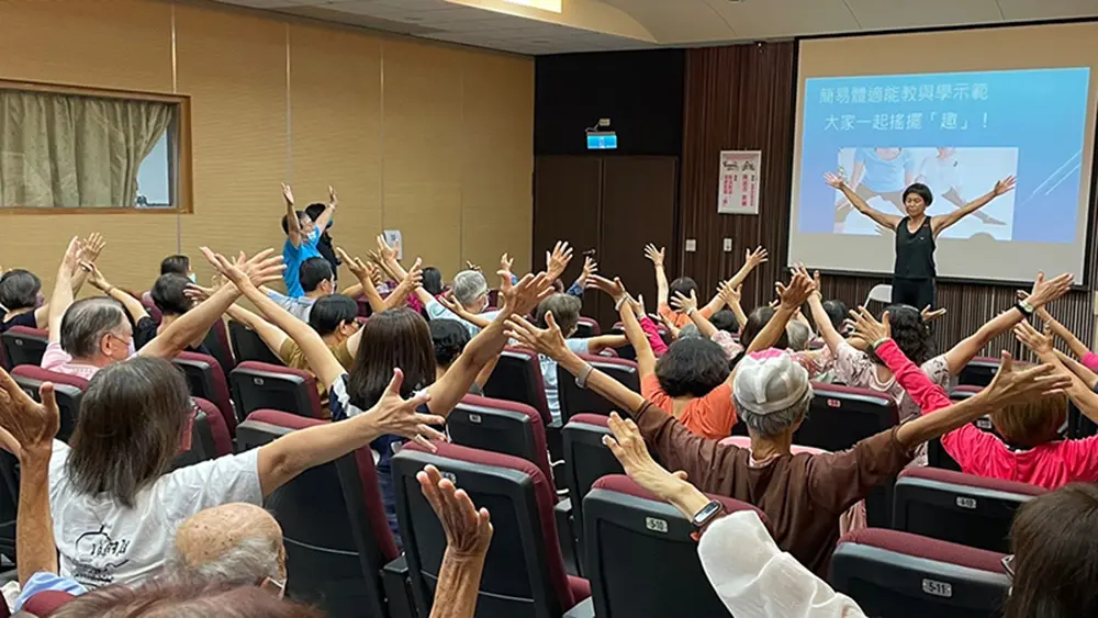 ▲中華醫事科大舉辦的公益健康講座活動，免報名、免費用，開放自由入場（圖／中華醫事科大提供）