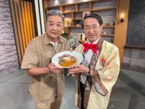 鳥取知事還上焦志方的節目,推廣鳥取美食。(圖/鳥取官方單位提供) ▲鳥取知事還上焦志方的節目,推廣鳥取美食。(圖/鳥取官方單位提供)