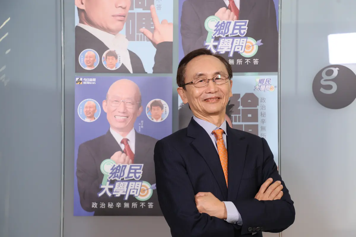 ▲《美麗島電子報》董事長吳子嘉今（20）日表示看完曹興誠過去女伴的照片後「很驚艷」。（圖／資料照片）