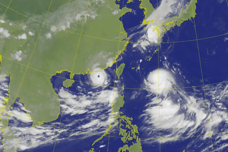 ▲海葵颱風高機率登陸台灣，今天下午後就會開始陸續發布海上、陸上颱風警報。（圖／中央氣象局）