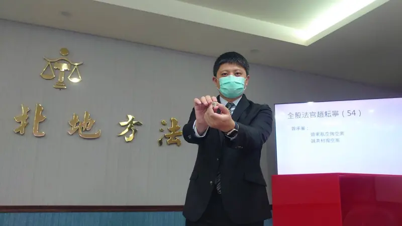 ▲北院抽籤分案,抽中衛股法官許芳瑜所屬的合議庭承審im.B吸金案(圖/讀者提供)