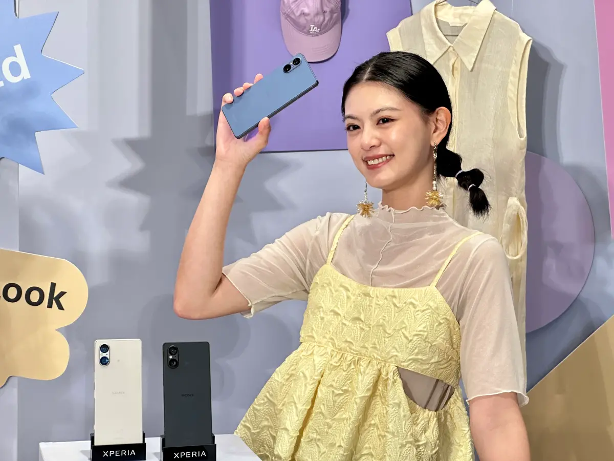 ▲SONY Xperia 5 V 續航超猛，但要價3.3萬網友不買單，吐槽：「這才是真的考驗信仰。」（圖／記者周淑萍攝）