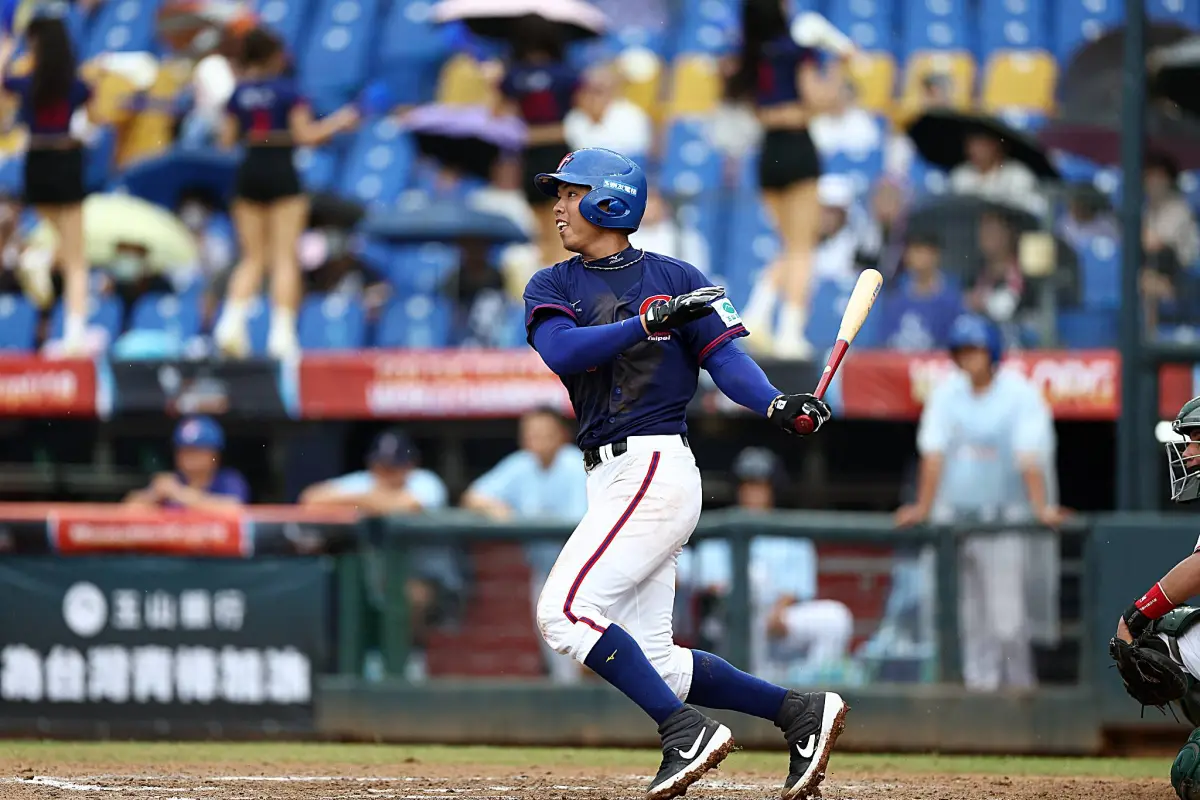 ▲U18世界盃中華隊李勛傑繳出3安猛打賞。（棒協提供）