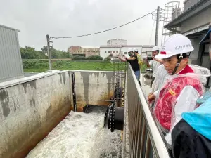 因應海葵颱風來襲　林欽榮要求抽水站24小時待命
