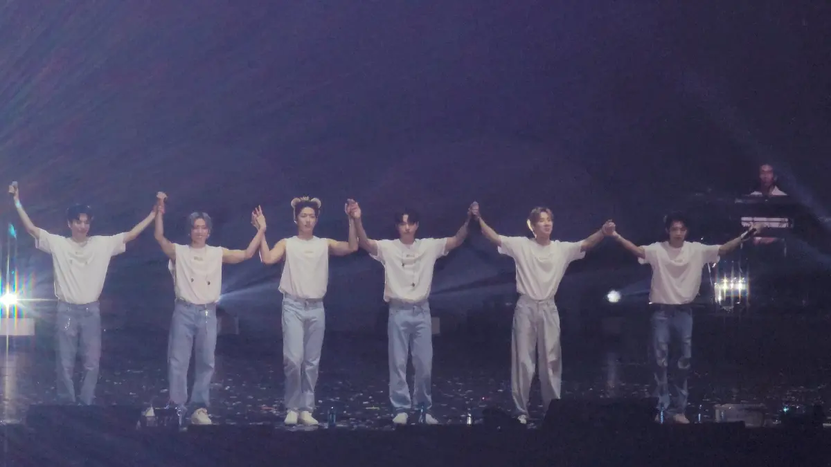 ▲INFINITE台灣演唱會帶來二次安可。（圖／讀者提供）