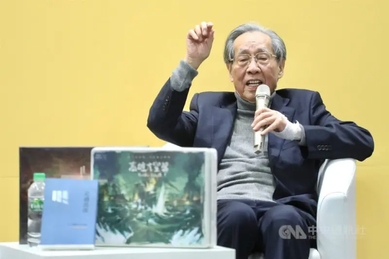 ▲在民國60、70年代創辦雜誌「王子」，同時也是白色恐怖受難者的蔡焜霖，3日去世，享耆壽92歲。（中央社檔案照片）